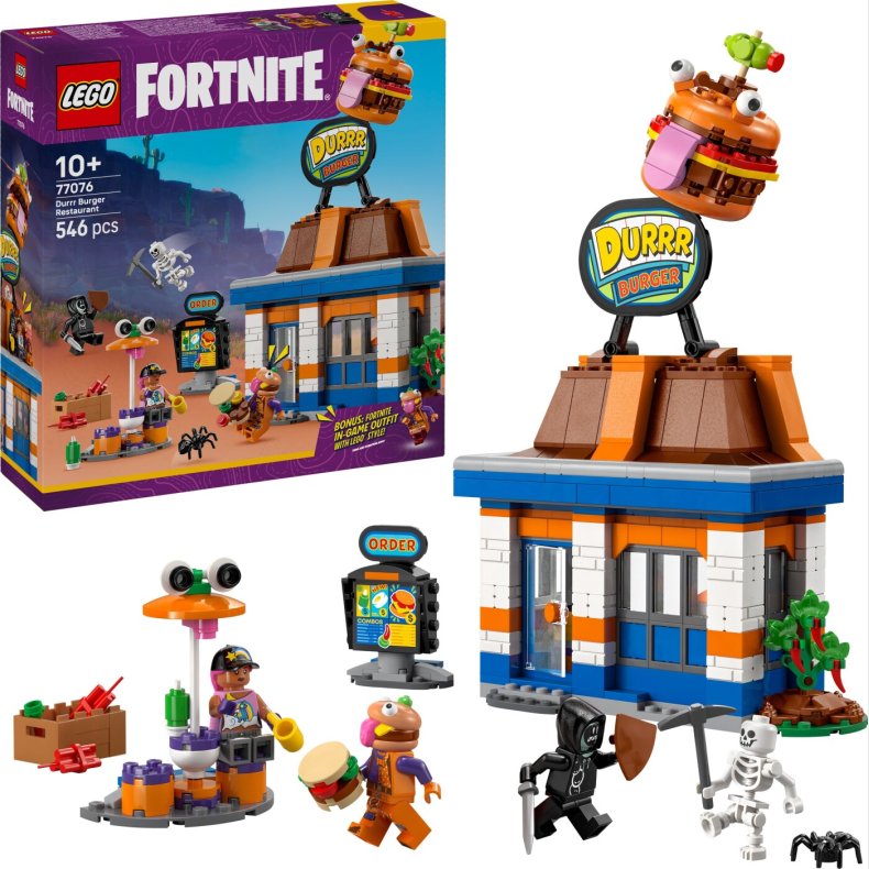 Lego Fortnite - Durrr Burger Restaurant - 77076