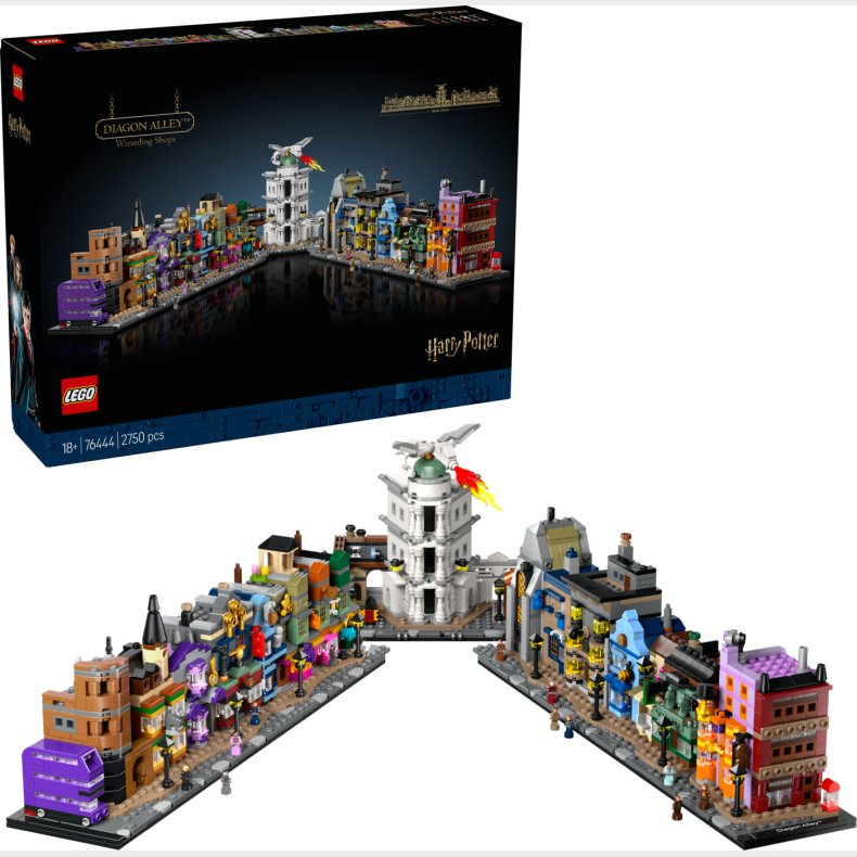 Lego Harry Potter - Diagonalstr�des Butikker - 76444