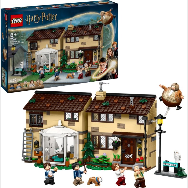Lego Harry Potter  - Ligusterv�nget: Tante Marges Bes�g - 76451
