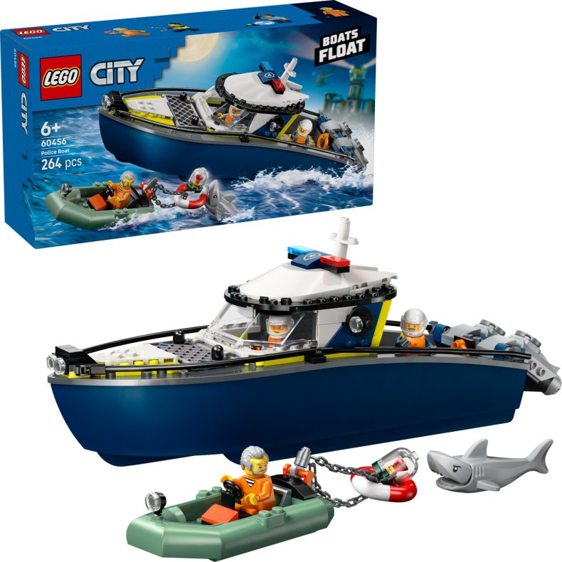 Lego City - Politib�d P� Forbryderjagt - 60456