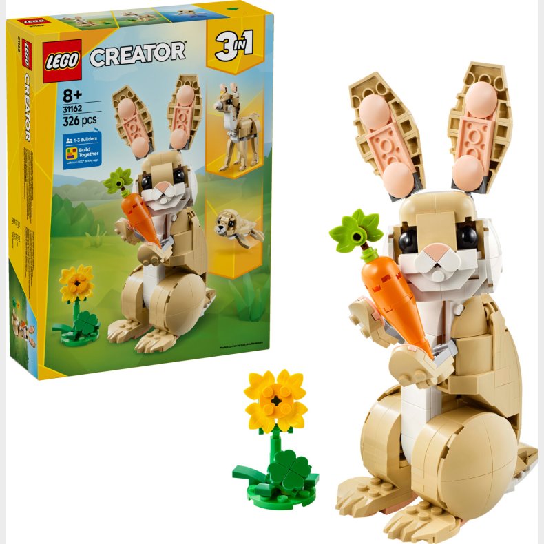 Lego Creator 3-in-1 - S�d Kanin - 31162