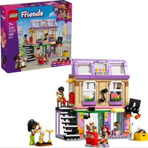 Lego Friends - Musikbutik Og Lejlighed (42653)