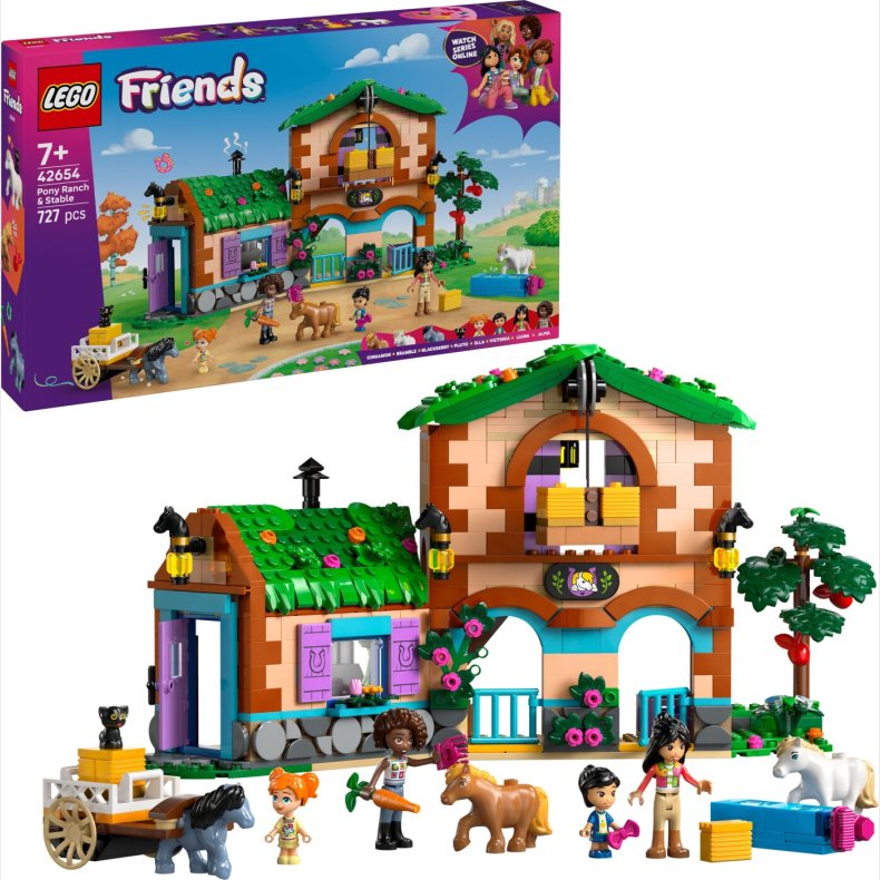 Lego Friends - Ponyfarm Og Stald (42654)