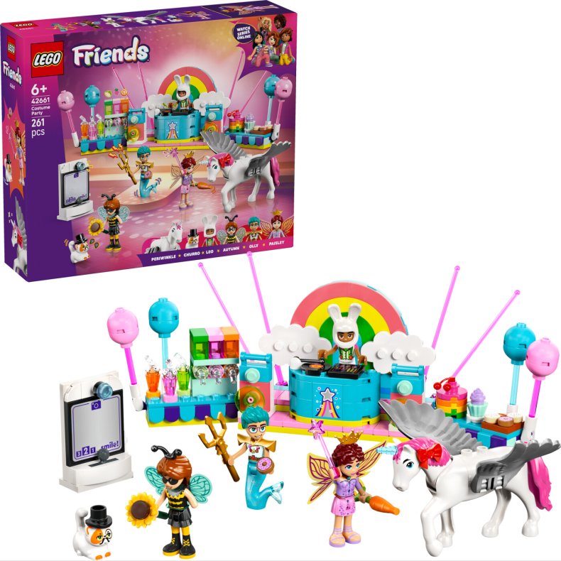Lego Friends - Udkl�dningsfest Med Enhj�rning Og Fe - 42661