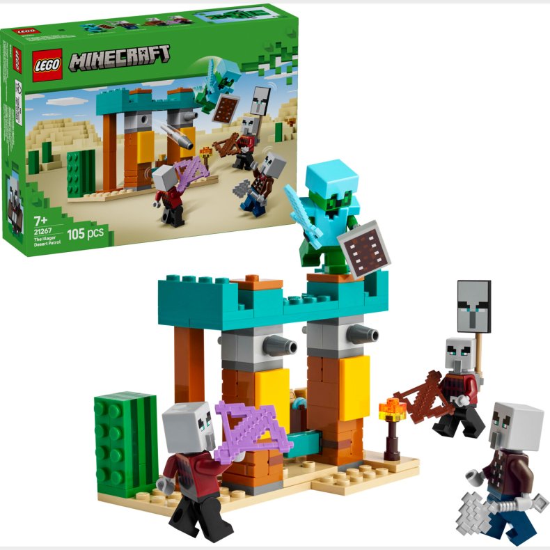 Lego Minecraft - De Udst�dtes �rkenpatrulje - 21267