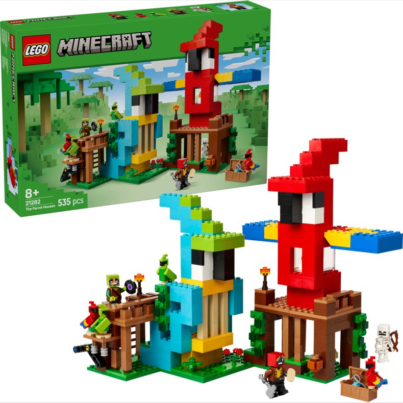 Lego Minecraft - Papeg�jehusene - 21282
