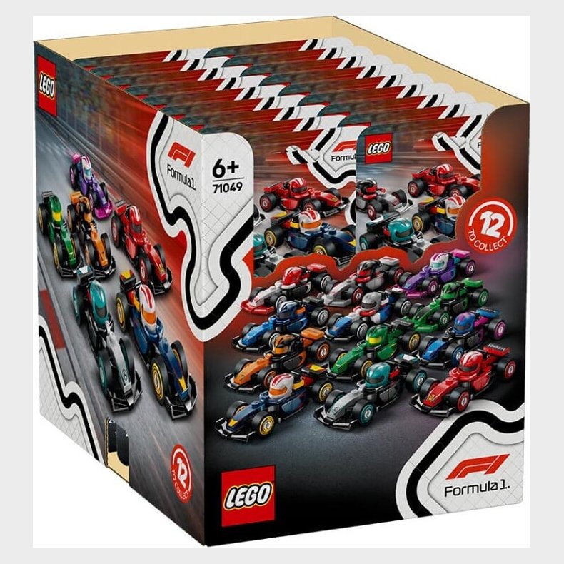 Lego Mini Figures - F1 Samlerracerbiler - 36 Stk - 71049
