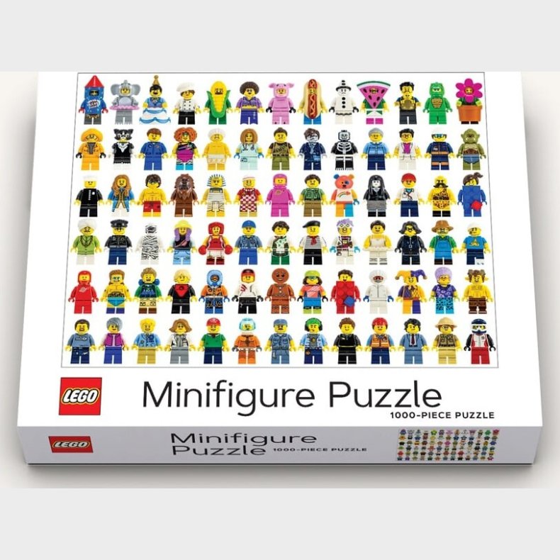 Lego - Minifigure Puslespil - 1000 Brikker