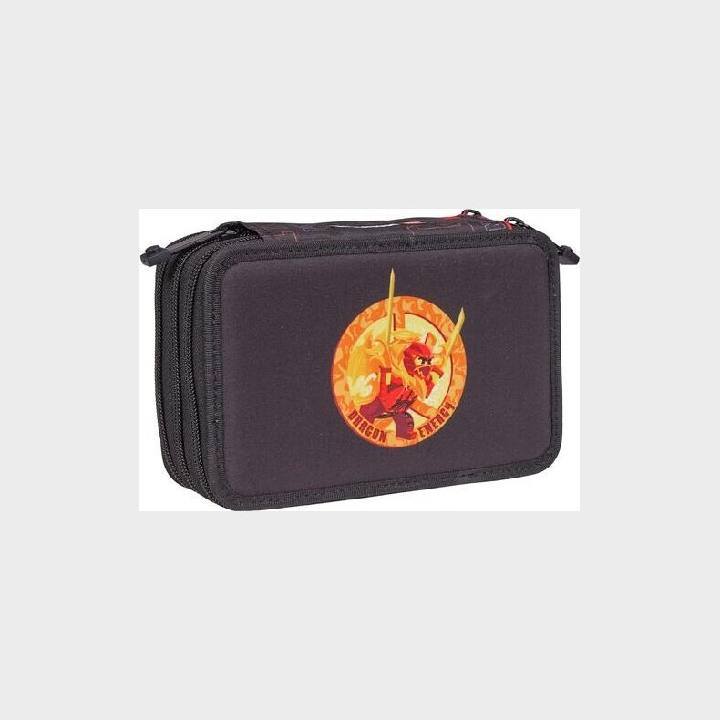 Lego Ninjago - Penalhus Med Indhold - 3 Rum - Dragon Energy