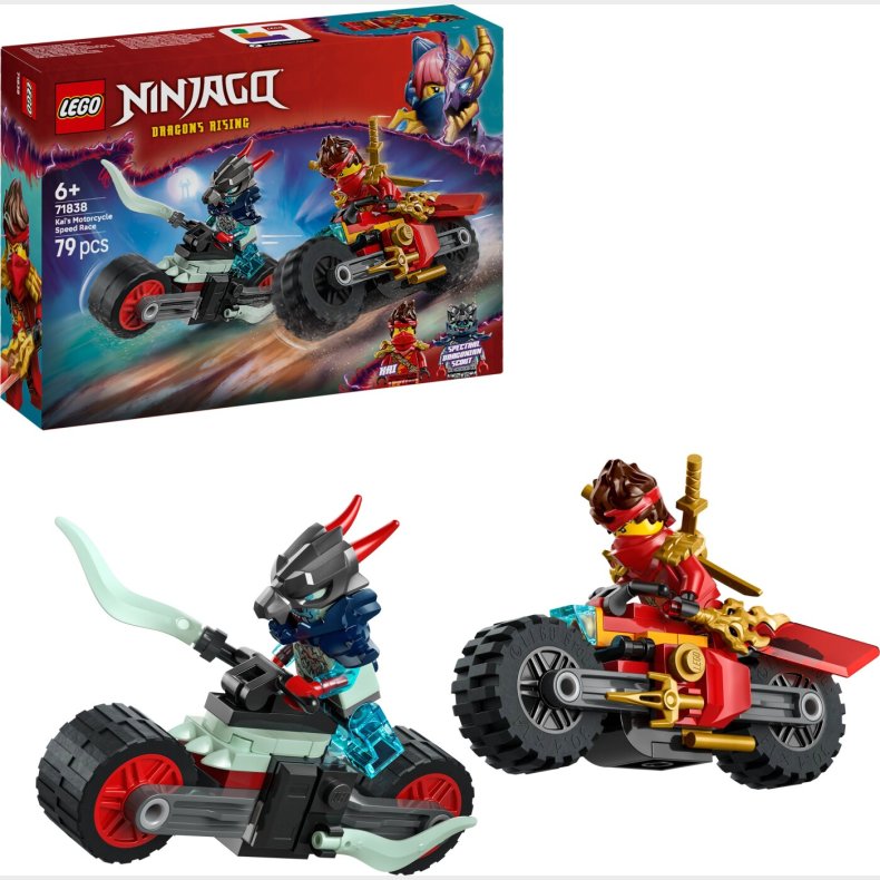 Lego Ninjago - Kais Motorcykel-racerl�b - 71838