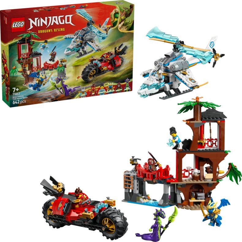 Lego 71857 - Ninjafart�jernes Kamp For Tr�tophuset - Ninjago