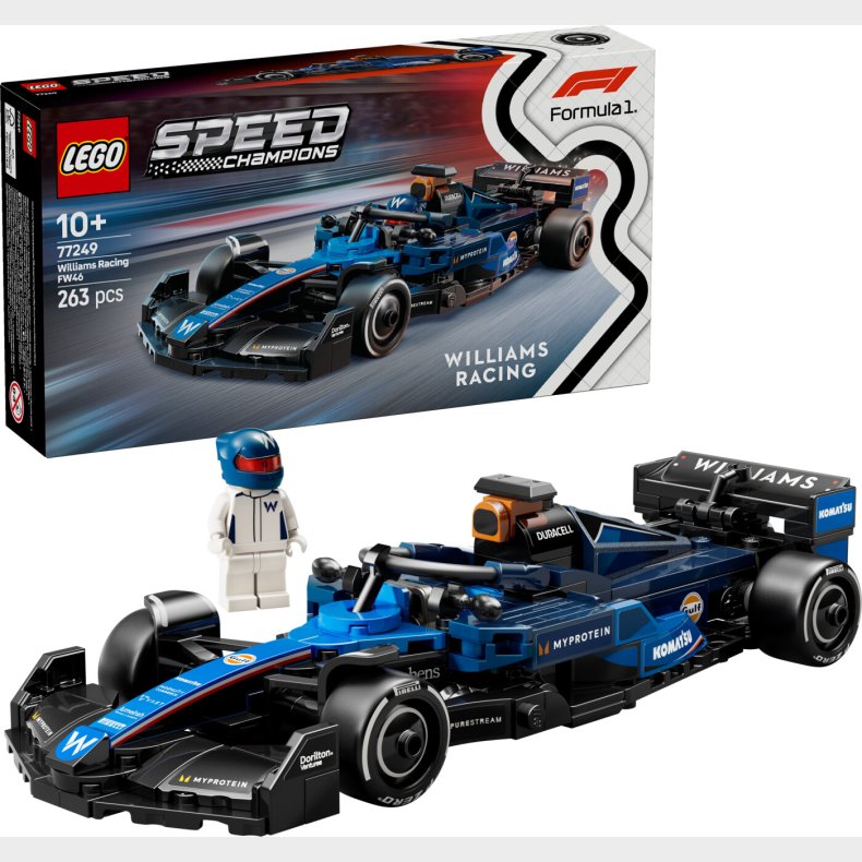 Lego Speed Champions - Williams Racing Fw46 F1 Racerbil - 77249