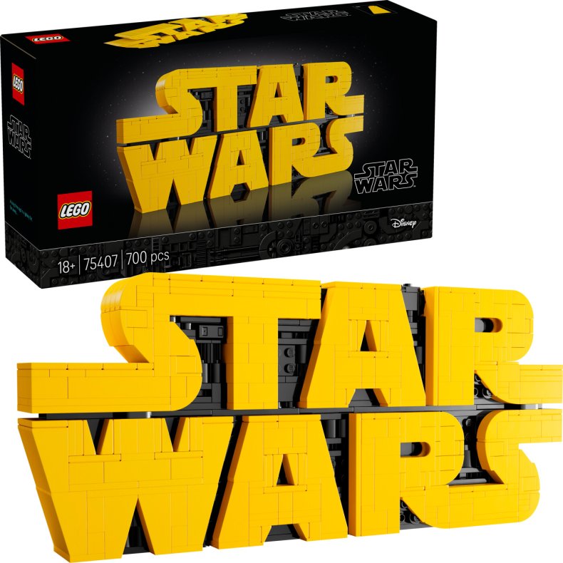 Lego Star Wars - Klodsbygget Star Wars Logo - 75407