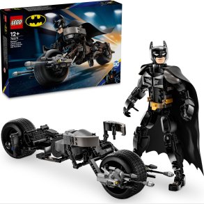 Lego Batman - Byg Selv Figur Af Batman Og Batpod Motorcyklen - 76273
