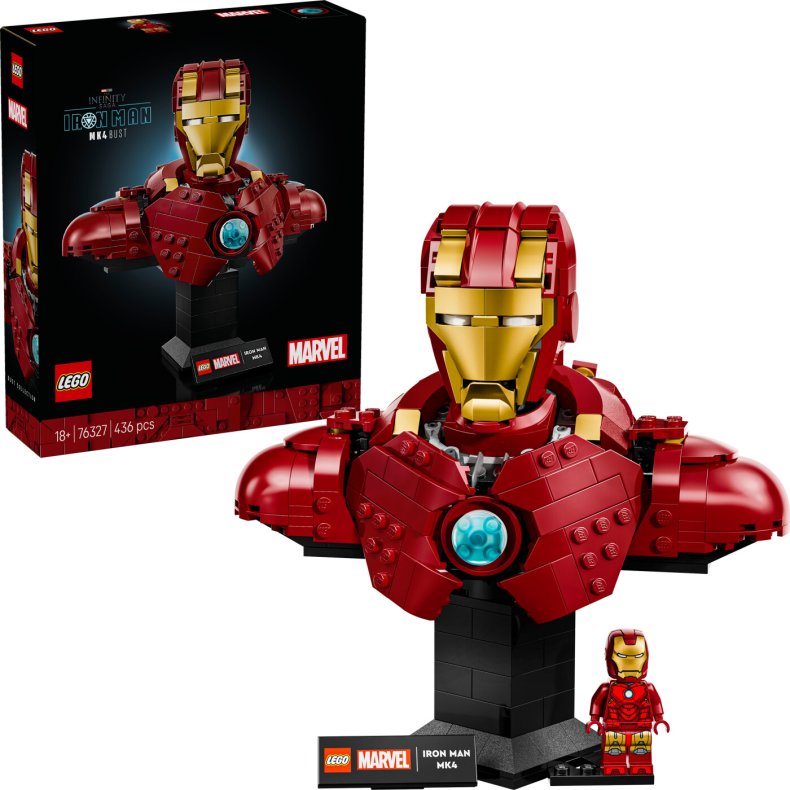 Lego Super Heroes - Iron Man Mk4-buste - 76327