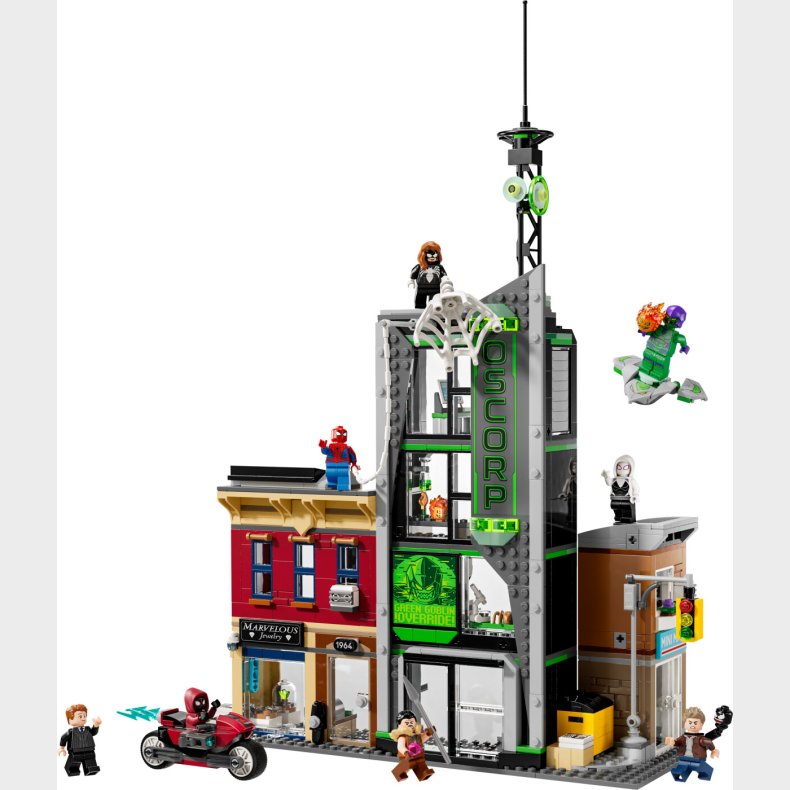 Lego Super Heroes - Spider-man Mod Oscorp - 76324