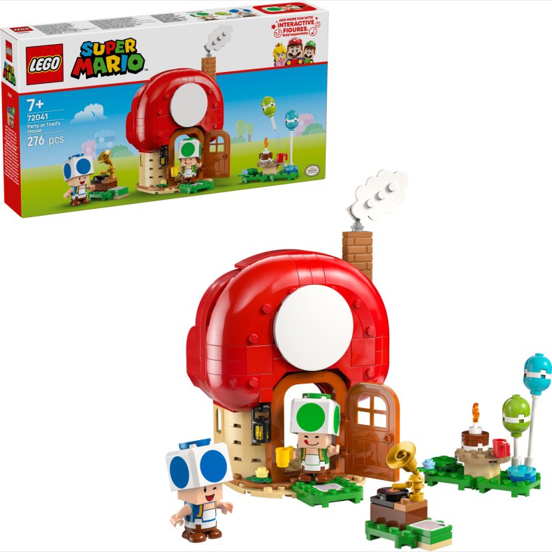 Lego Super Mario - Fest I Toads Hus - 72041