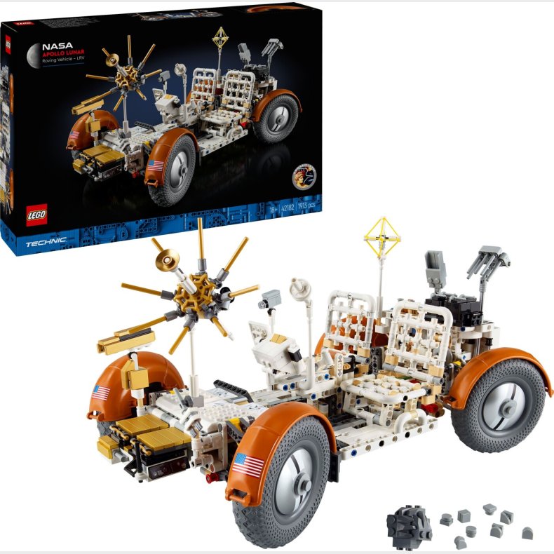 Lego Technic - Nasa Apollo M�nebil - Lrv - 42182