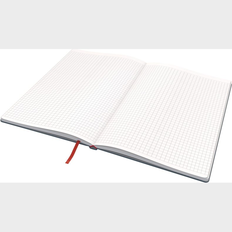 Leitz - Cosy Notesblok - Hard Cover - Stor - Gr� - Ternet