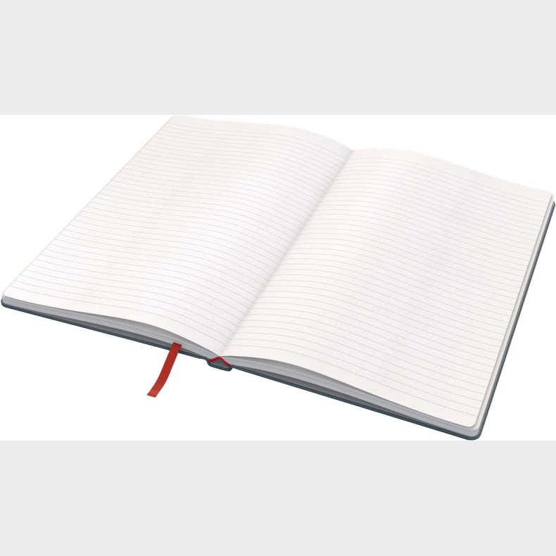 Leitz - Cosy Notesblok - Hard Cover - Medium - Gr� - Linjeret