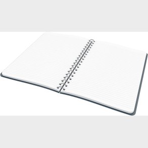 Leitz - Cosy Notesblok - Spiral Ryg - Stor - Gr� - Linjeret