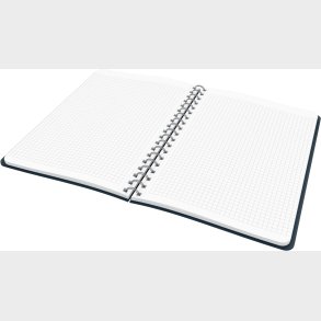 Leitz - Cosy Notesblok - Spiral Ryg - Stor - Gr� - Ternet