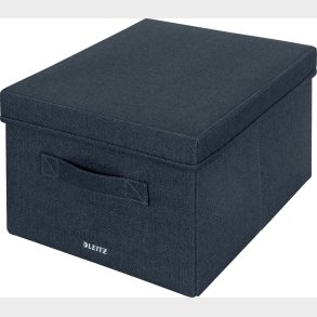 Leitz - Opbevaringskasse Med Lg - Foldbar - Stof - 2 Stk. - Gr