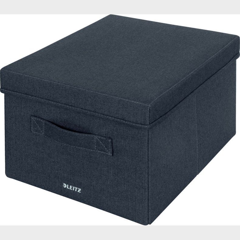 Leitz - Opbevaringskasse Med Lg - Foldbar - Stof - 2 Stk. - Gr