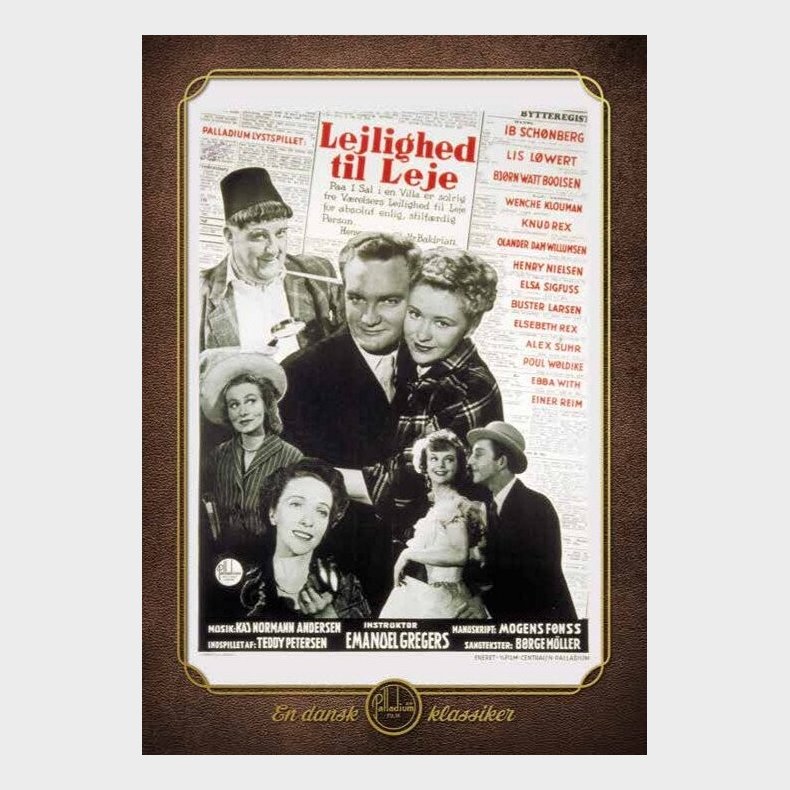 Lejlighed Til Leje - 1949 - DVD - Film