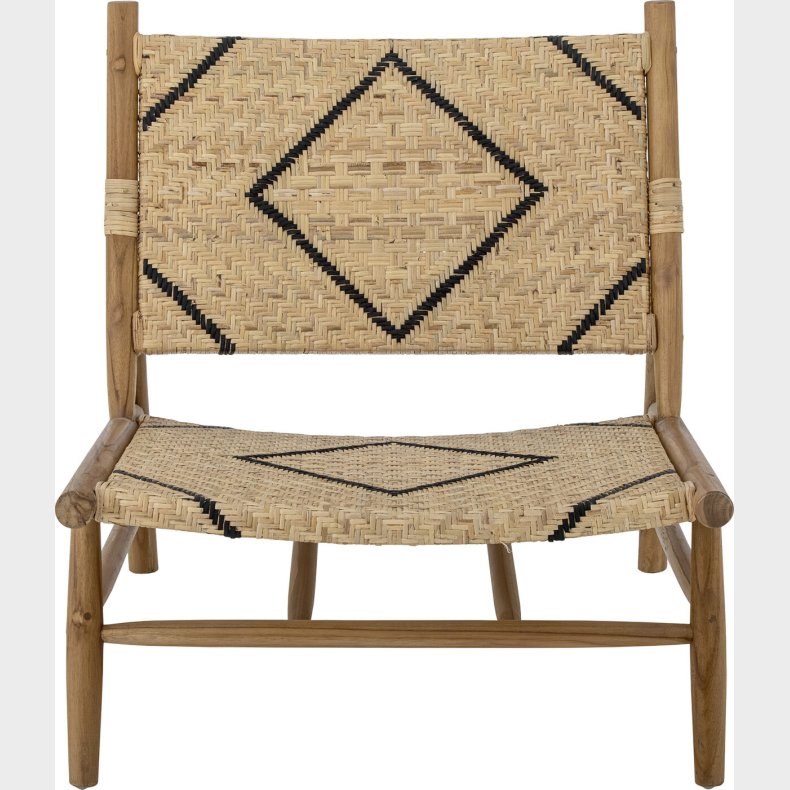 Creative Collection - Lennox Loungestol - Natur - Teak Tr