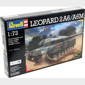 Revell - Leopard 2a6 Tank Byggest - 1:72 - 03180