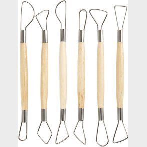 Lerslynge - Runde Kanter - L 20 Cm - 6 Stk.