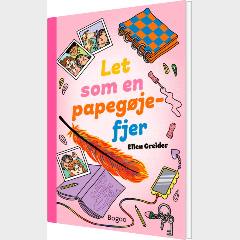 Let Som En Papeg�jefjer - Ellen Greider - Bog