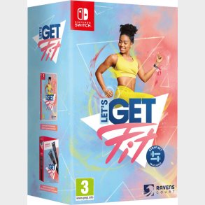 Let's Get Fit Includes Joy Con Straps - Nintendo Switch