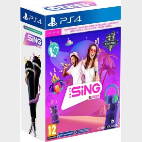 Let's Sing 2025 - Double Mic Bundle - PS4