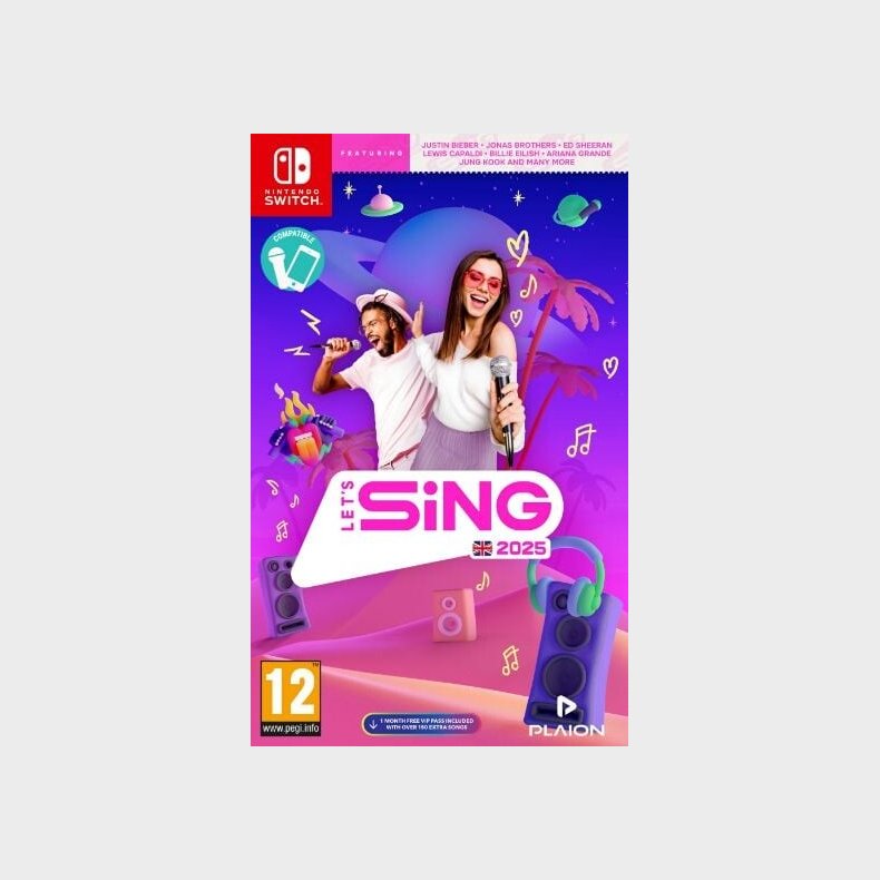 Let's Sing 2025 - Nintendo Switch