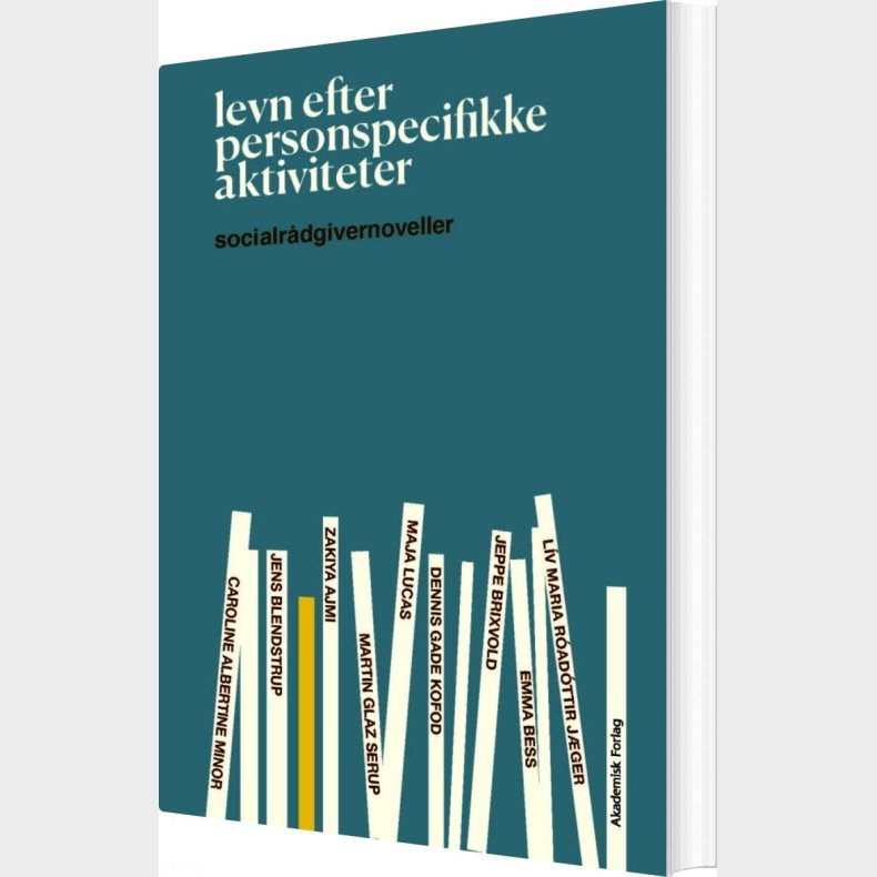 Levn Efter Personspecifikke Aktiviteter - Martin Glaz Serup - Bog