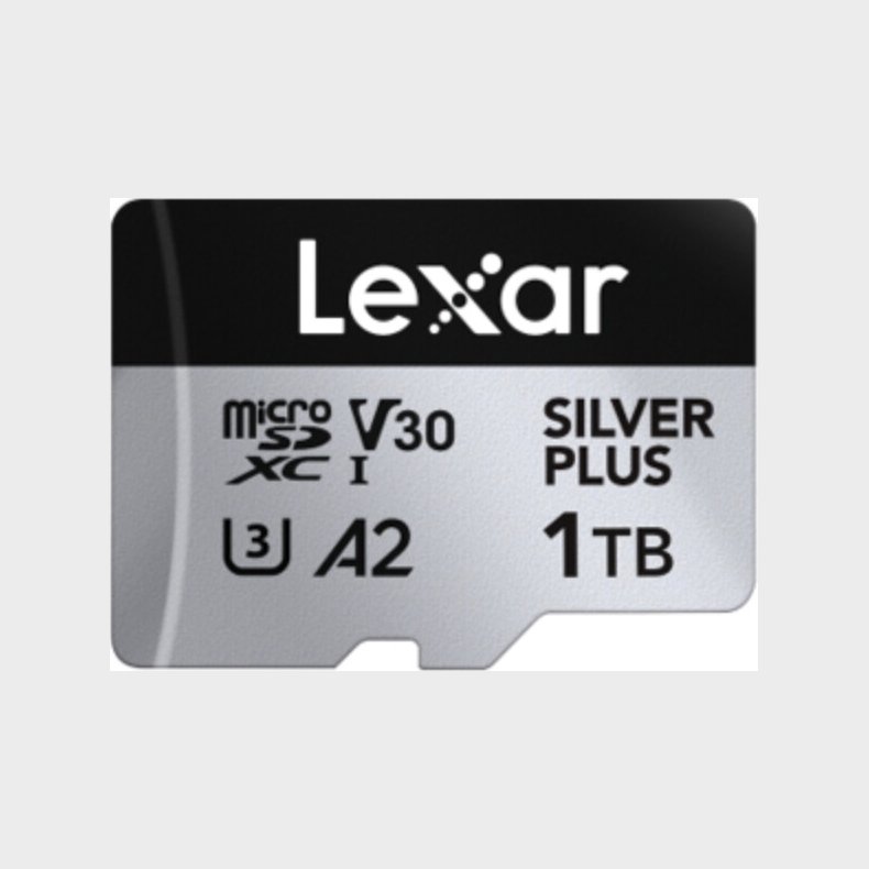Lexar - Microsdxc Professional Silver Plus Uhs-i/u3/a2/4k R205/w150 (v30) - 1tb