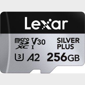 Lexar - Microsdxc Professional Silver Plus Uhs-i/u3/a2/4k R205/w150 (v30) - 256gb