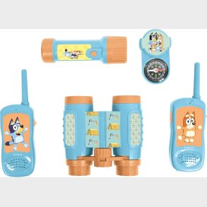 Lexibook - 5-i-1 Bluey Walkie Talkies Kikkert Kompas Lommelygte