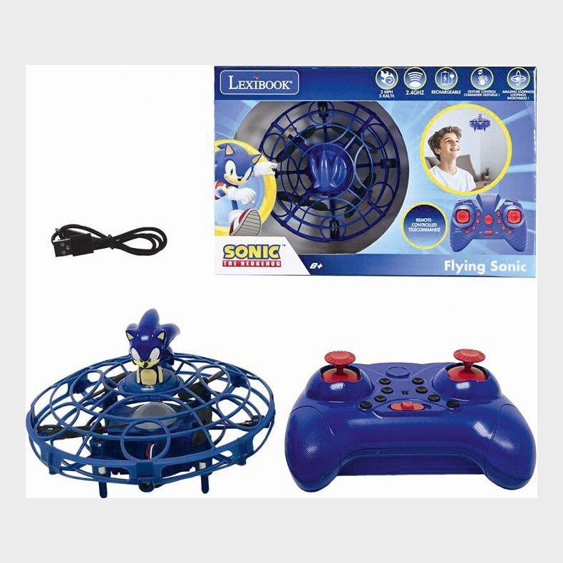 Lexibook - Flying Sonic - Drone Med Figur