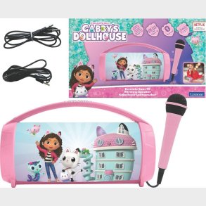 Gabbys Dukkehus - Bluetooth Hjtaler Med Lys Og Mikrofon - Lexibook
