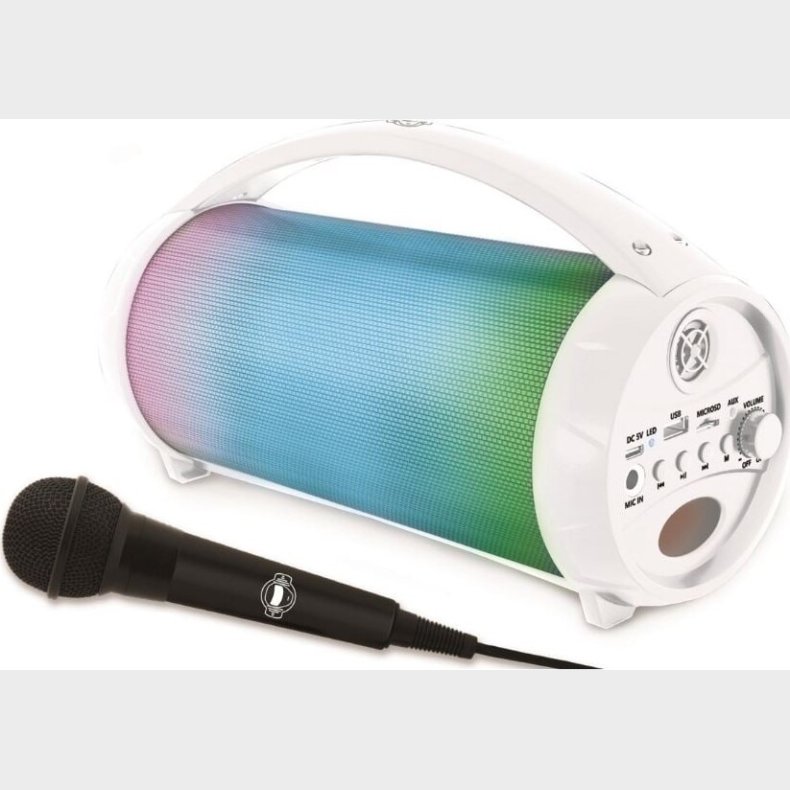 Lexibook - Iparty Bluetooth H�jttaler Med Lys Og Mikrofon