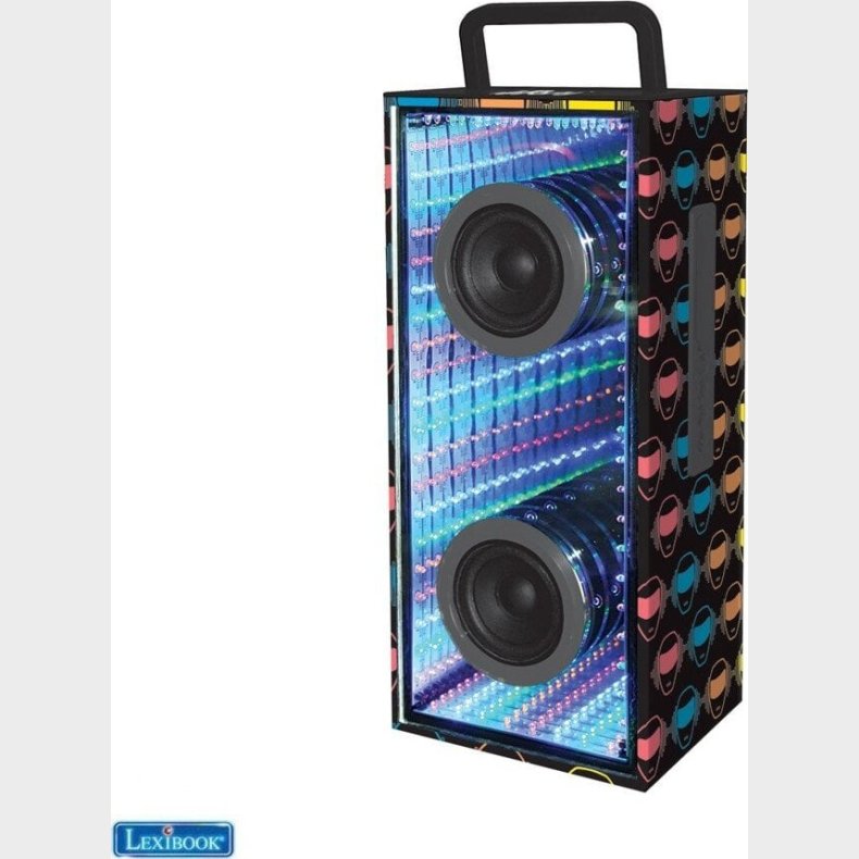Lexibook - Iparty Bluetooth Hjttaler Med Led Lys
