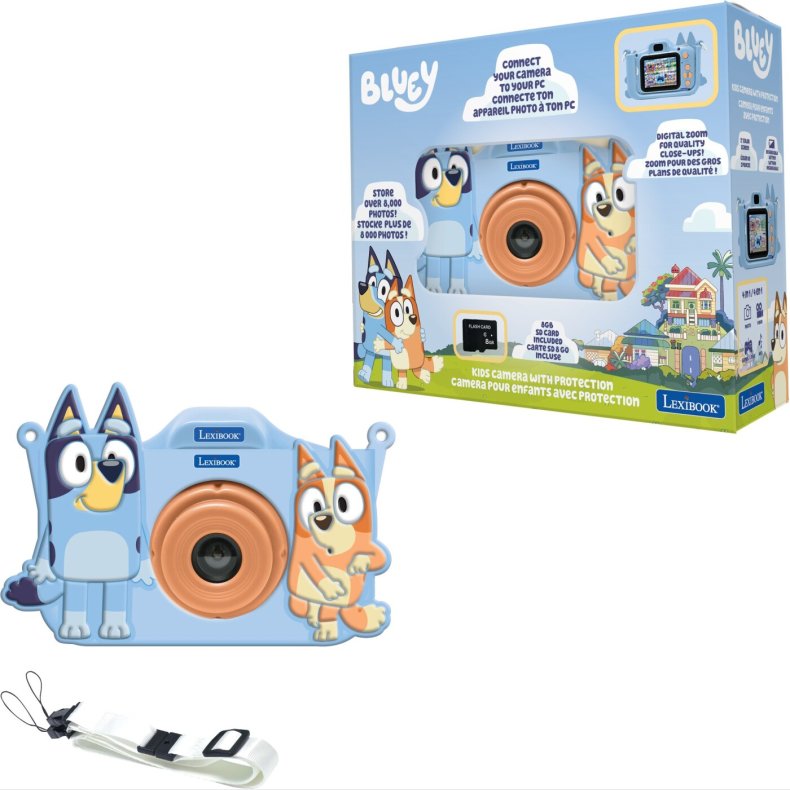 Lexibook - Kids Camera With Bluey Protection (dj078by)