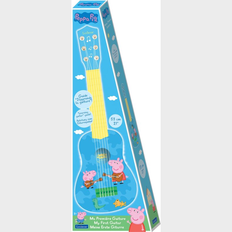 Lexibook - My First Guitar - Peppa Pig - Gurli Gris Guitar - Bl�