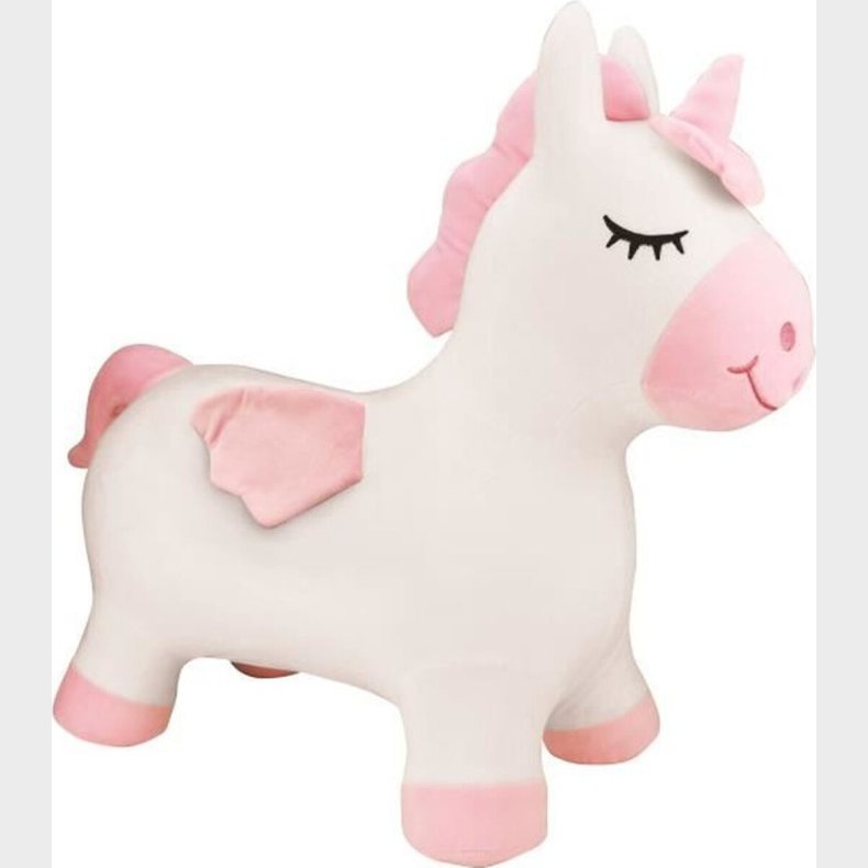 Enhjrning Hoppedyr - Udendrs Og Indendrs - Lexibook - Maks. 50 Kg