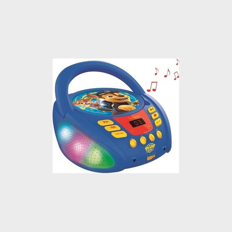 Paw Patrol Cd Afspiller Med Lys - Lexibook
