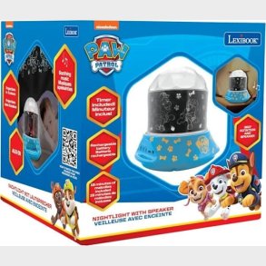 Lexibook - Paw Patrol Natlampe Projektor Med H�jttaler