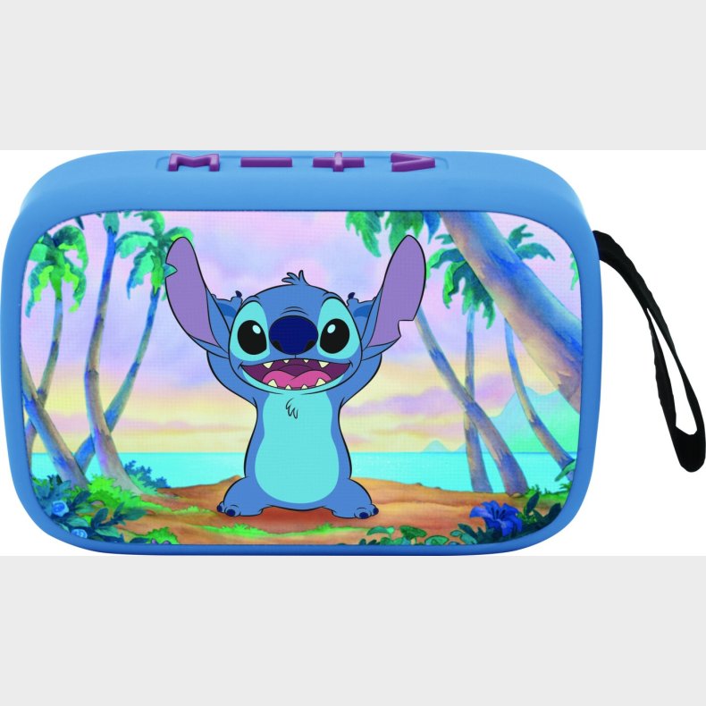 Lexibook - Stitch - Bluetooth H�jtaler Til B�rn - Transportabel